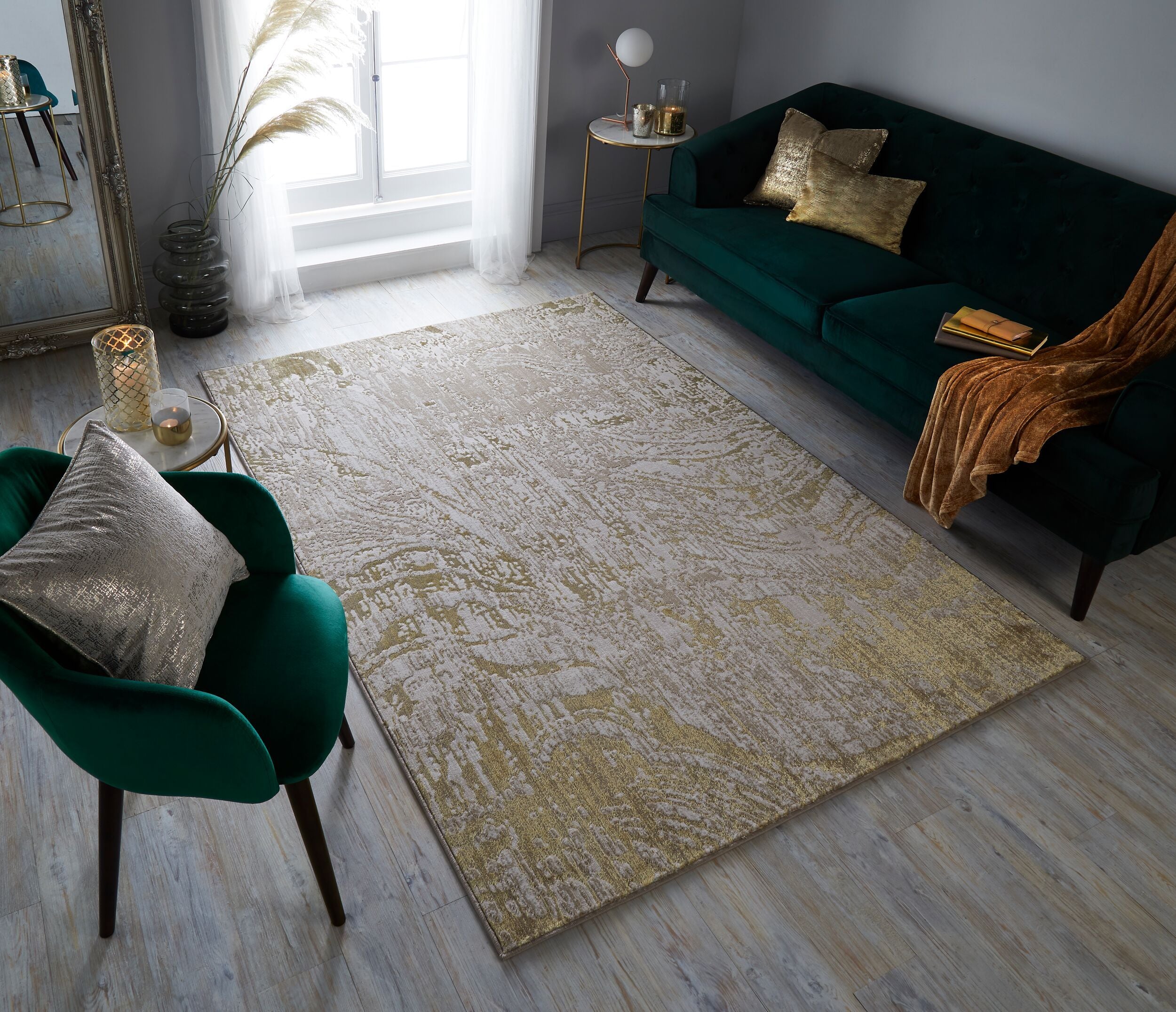 Rug Arissa CarpetOnline – Gold Eris