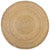 Jute Eta Jute Circle Natural Rug