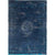 Louis De Poortere rug, Fading World Blue Night 8254, Medaillon design