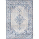 Louis De Poortere rug, Khayma Blue Border 8670, Fairfield design