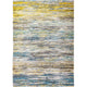 Louis De Poortere rug, Sari rug Blue Yellow Mix 8873, Sari design