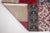 Louis De Poortere rug, Vintage Antwerp Red 8985, Multi design